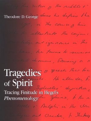 cover image of Tragedies of Spirit